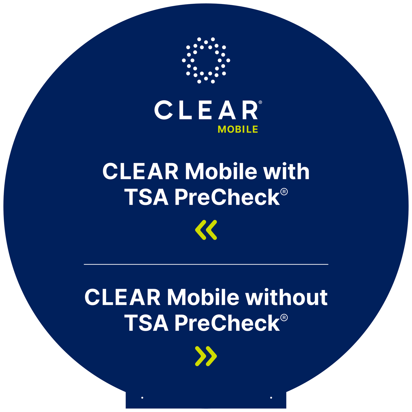 CLEAR Mobile Wayfinding Topper 02