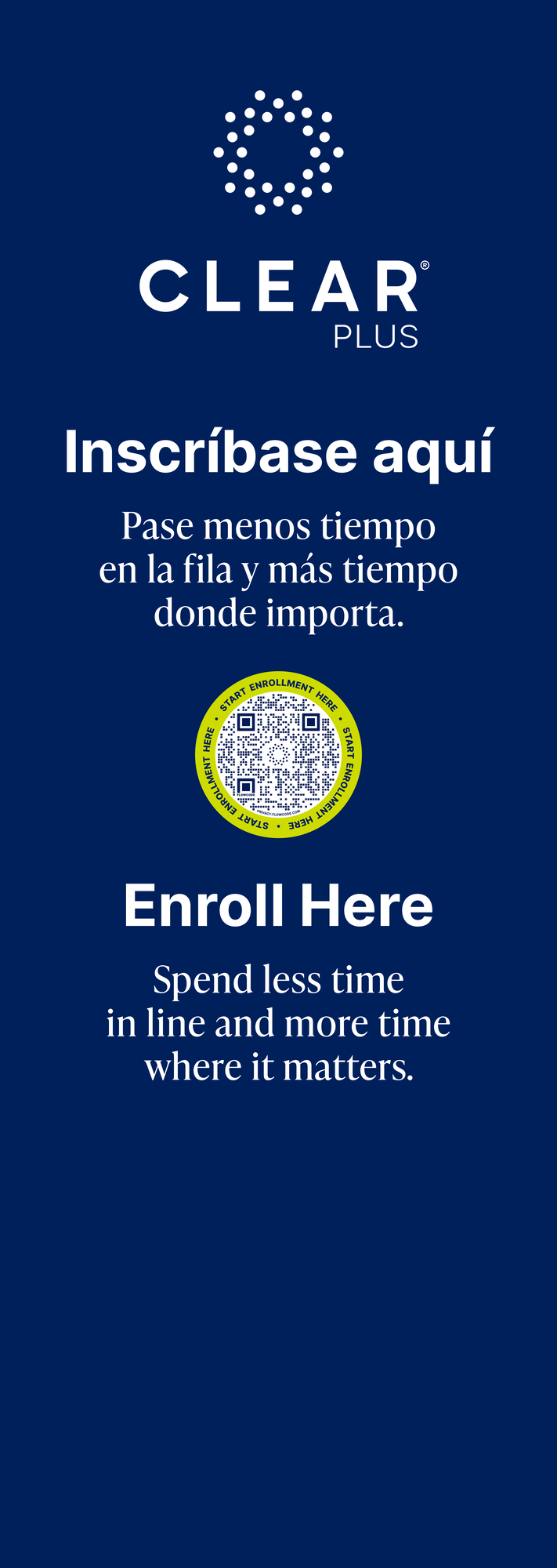CLEAR Plus Enrollment Banner (Dual-Language) 07