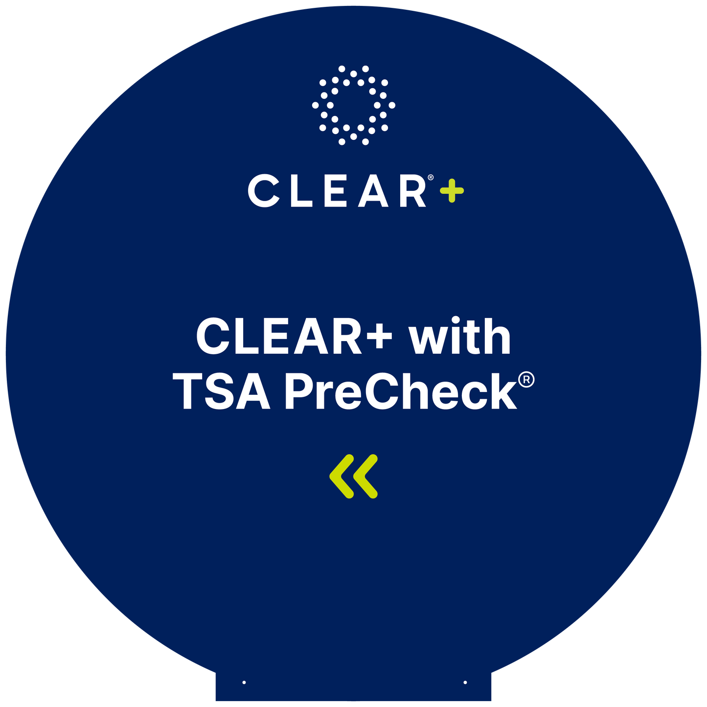 CLEAR+ Wayfinding Topper 21