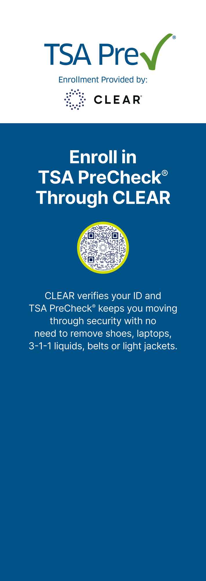 TSA PreCheck Enrollment Banner 02