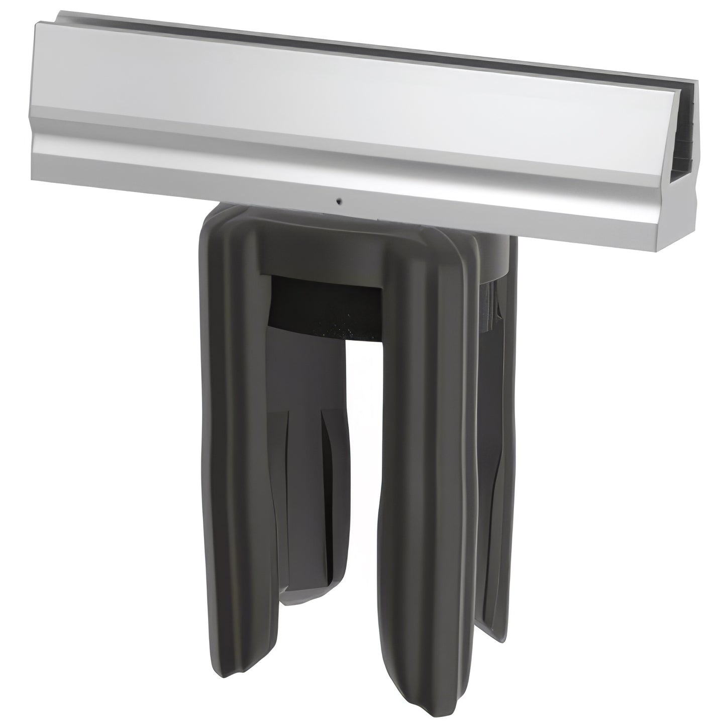 Sign Bracket with Adapter Cone – Polished Aluminum