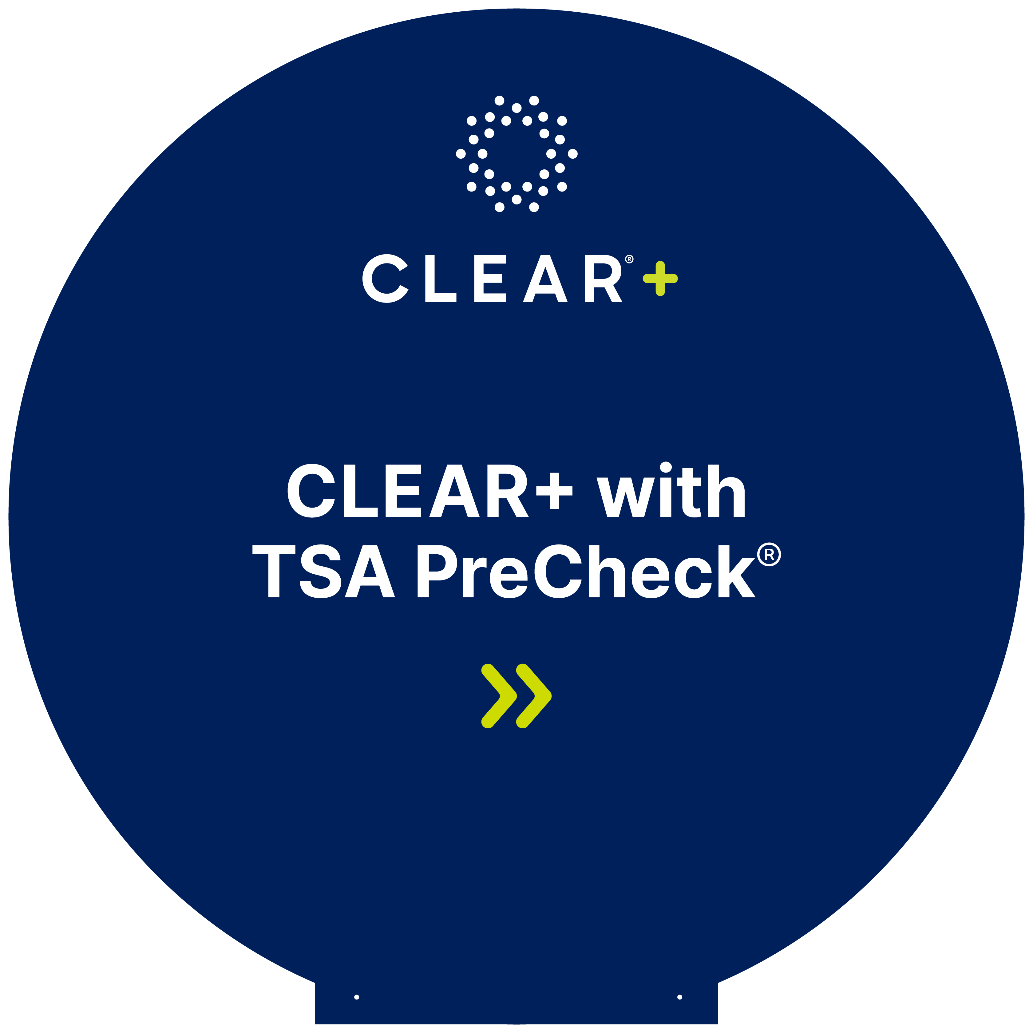 CLEAR+ Wayfinding Topper 21 – CLEAR Brand Portal