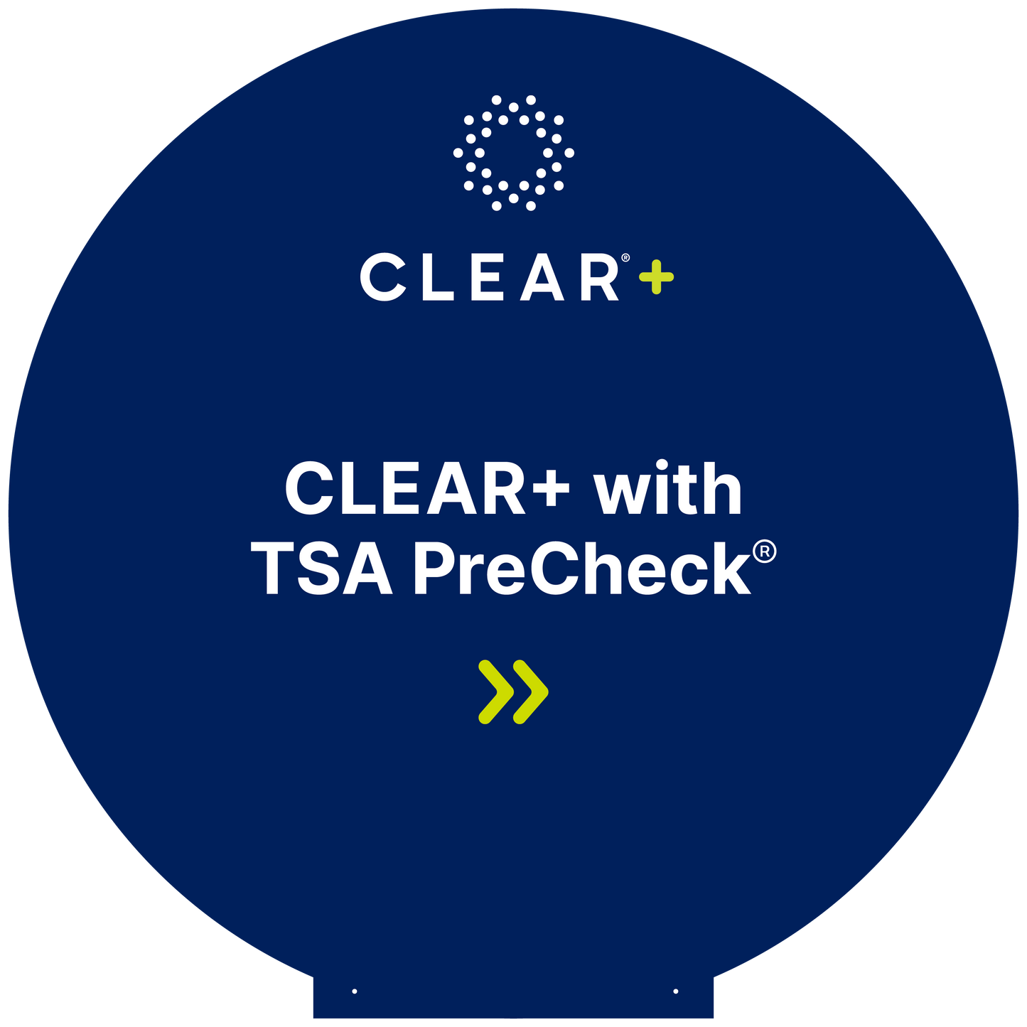 CLEAR+ Wayfinding Topper 21