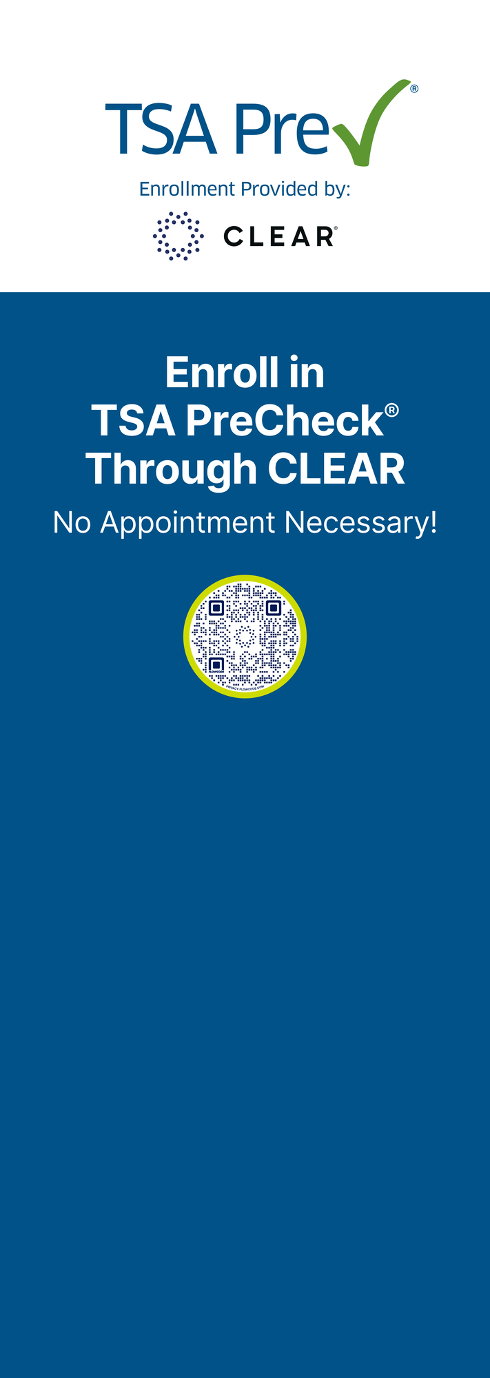 TSA PreCheck Enrollment Banner 04