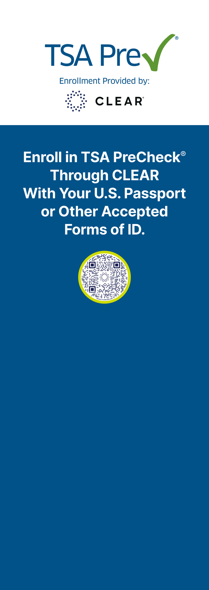 TSA PreCheck Enrollment Banner 06