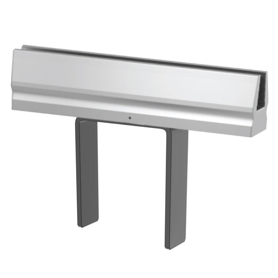Sign Bracket for Grooved Post – Polished Aluminum